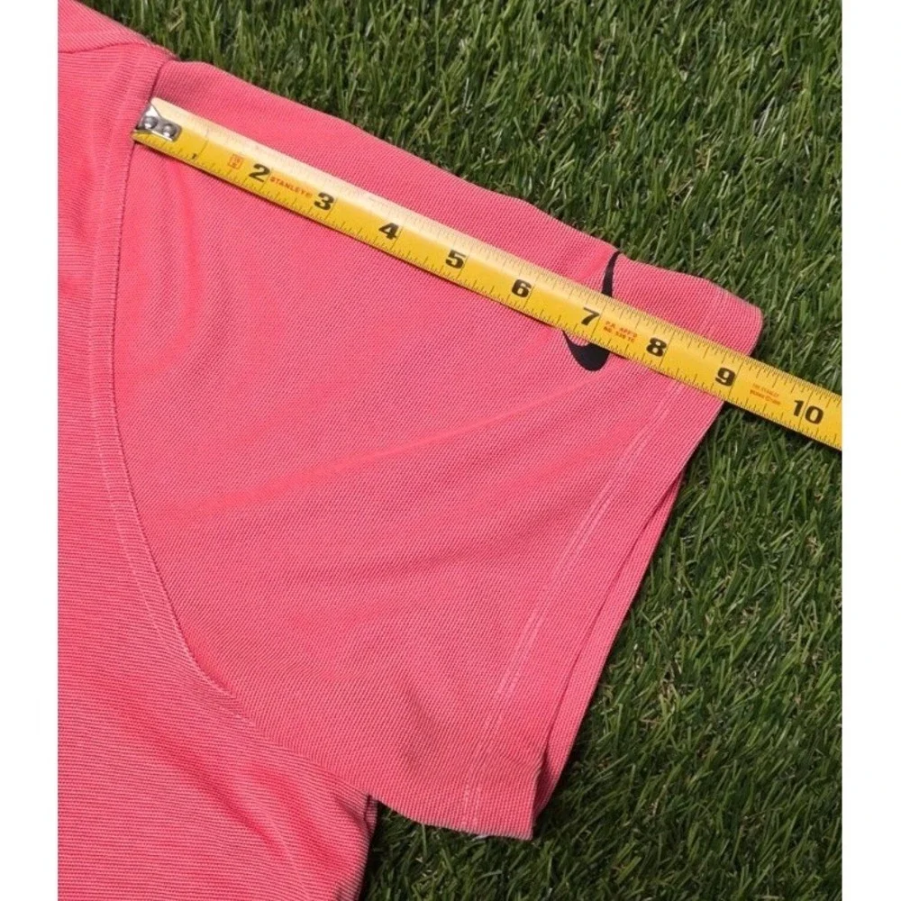 Nike‎ Golf Torrey Pines Polo Shirt XXL Men's Dri-Fit Coral Salmon Performance